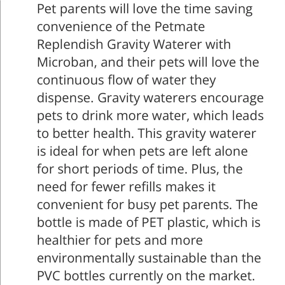 🔥Replendish Waterer .05 Gal